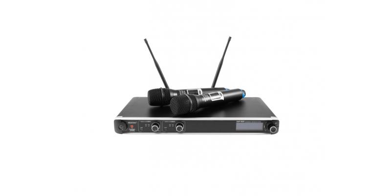 UHF-302 Ã®n 2 canale Sistem Wireless Omnitronic