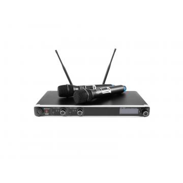 UHF-302 2-Channel wireless mic system Omnitronic