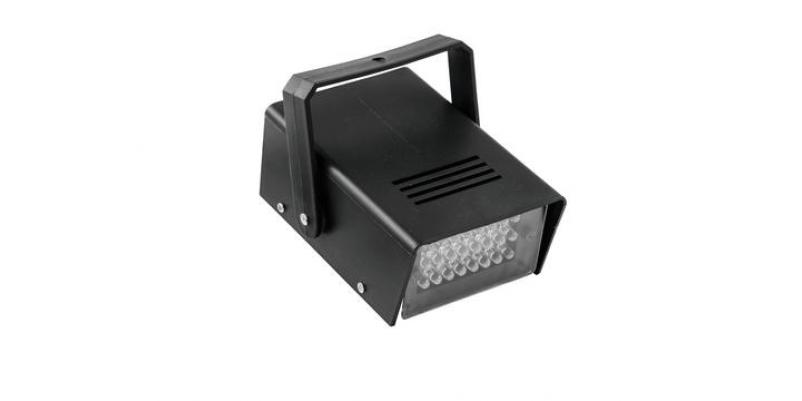 LED Disco Strobe white economic