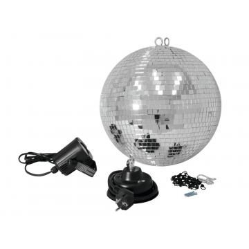 Eurolite Mirror ball set 30 cm with LED spot