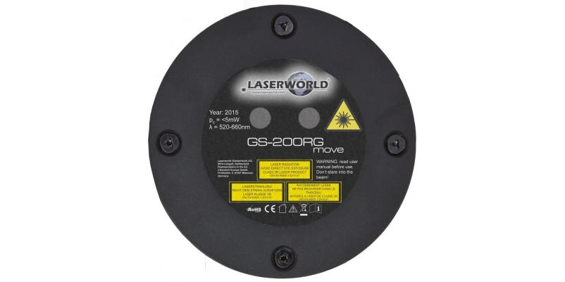 Laser Laserworld GS-200RG move