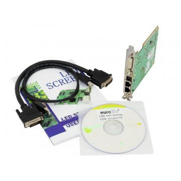 Placă de transmitere date - Eurolite PCI Sending card și Software LED Studio