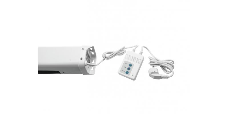 Ecran de proiecÈ›ie Eurolite cu motor È™i telecomandÄƒ - IR, 16:9, 240x135 cm