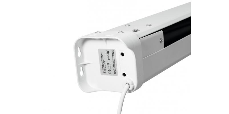 Ecran de proiecÈ›ie Eurolite cu motor È™i telecomandÄƒ - IR, 16:9, 240x135 cm