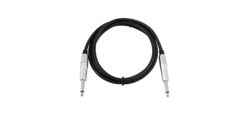 Cablu KR-15 6.3 plug/6.3 plug 1.5m mono