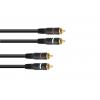 Cablu CC-09 2x2 RCA-plugs 0.9m HighEnd