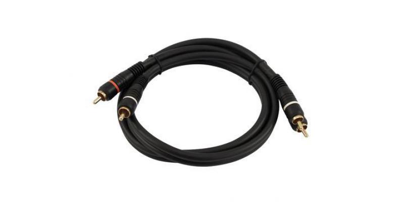 Cablu CC-09 2x2 RCA-plugs 0.9m HighEnd
