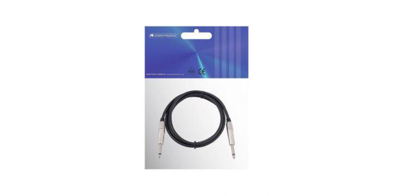Cablu KR-10 6.3 plug/6.3 plug 1m mono