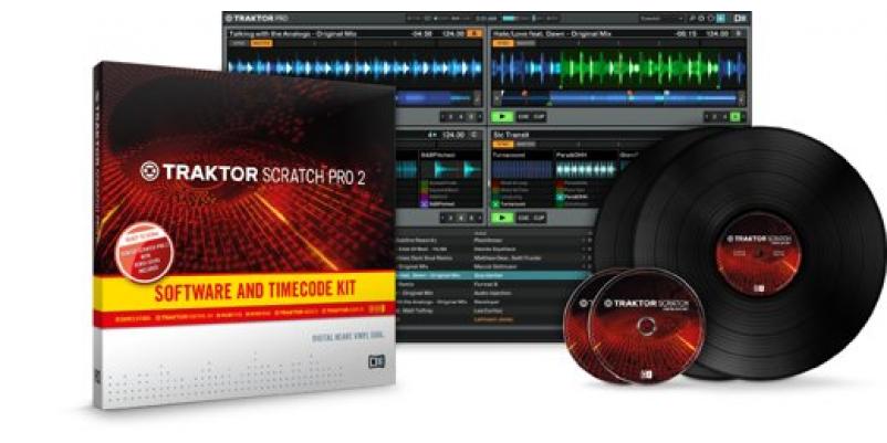 Software DJ Native Instruments Traktor Scratch Pro 2 & Timecode Kit