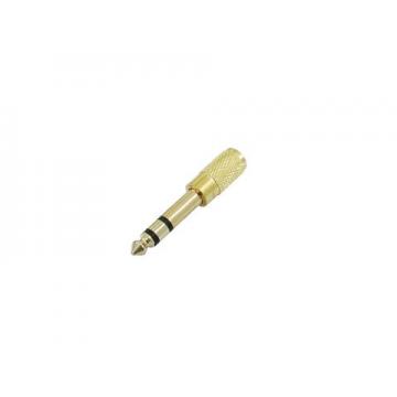 Adapter Jack 6.3 mm (M) / Jack 3.5 mm (F) - stereo