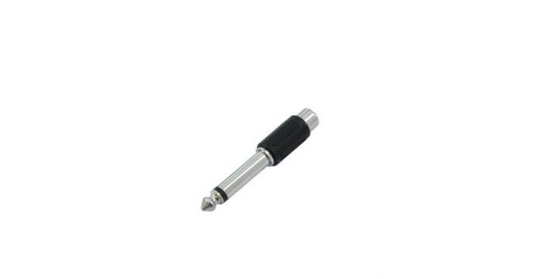 Adaptor RCA (F) / Jack (M) 6.3 mm - mono