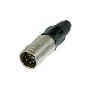 Conector XLR NEUTRIK NC5MX - 5 pini, tatÄƒ