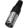 Conector Monacor XLR-803/P - 3 pini, tatÄƒ