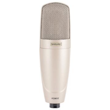 Microfon condensator Shure KSM32SL / culoare champagne