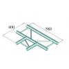 Element "T" schelÄƒ Alutruss DECOLOCK DQ2-PAT35H - 2 puncte / 3 direcÈ›ii / 90Â°