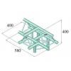 Element "T" schelÄƒ Alutruss DECOLOCK DQ3-PAT43 - 3 puncte / 4 direcÈ›ii / /\