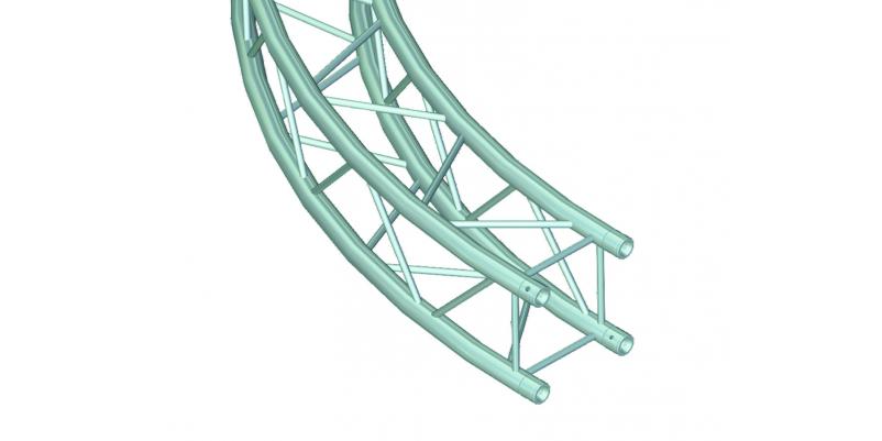 Cerc Alutruss DECOLOCK DQ-4 - 2 m (interior)