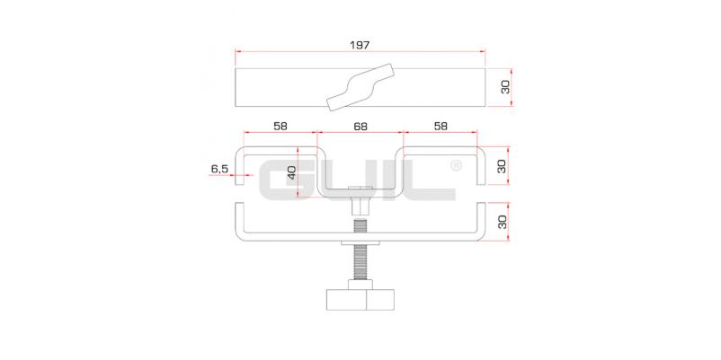 Conector Guil TMU-04 pentru platforme TM440 & TM440XL