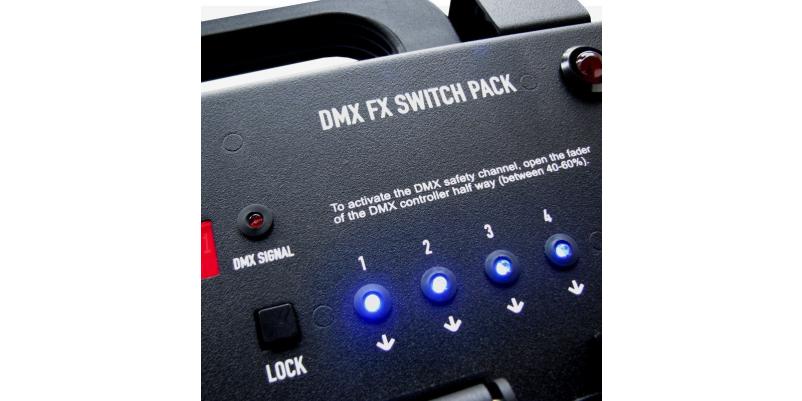 MAGICFXÂ® DMX FX Switch Pack 4ch