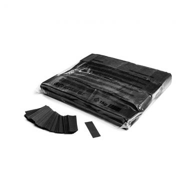 MAGICFX® Slowfall confetti rectangles 55x17mm - Black