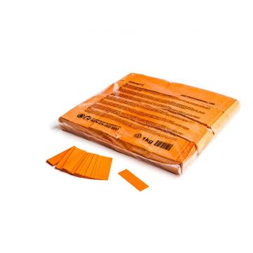 MAGICFX® Slowfall confetti rectangles 55x17mm - Orange