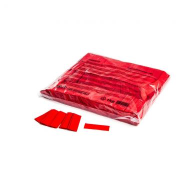 Confetti MAGICFX® dreptunghiulare - 55x17mm - Roșu