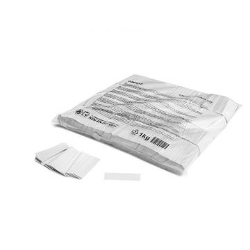 MAGICFX® Slowfall confetti rectangles 55x17mm - White