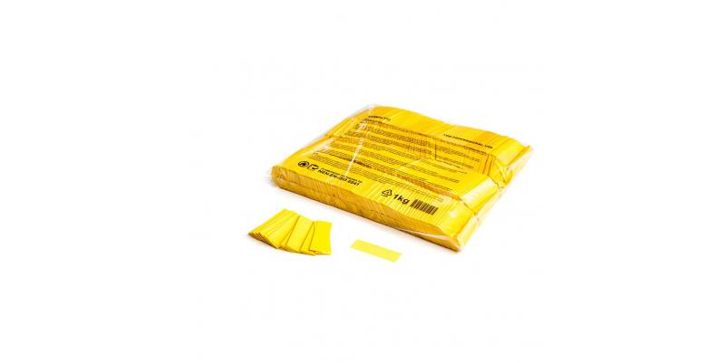 Confetti MAGICFXÂ® dreptunghiulare - 55x17mm - Galben