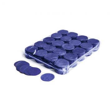 MAGICFX® Slowfall confetti rounds Ø 55mm - Dark Blue