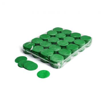 Confetti MAGICFX® - cercuri Ø 55mm - Verde