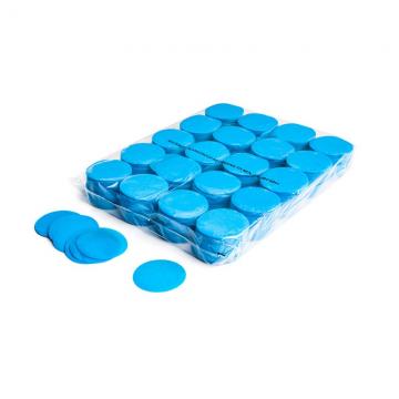 MAGICFX® Slowfall confetti rounds Ø 55mm - Light Blue