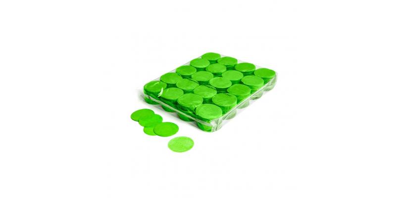 Confetti MAGICFXÂ® - cercuri Ã˜ 55mm - Verde deschis