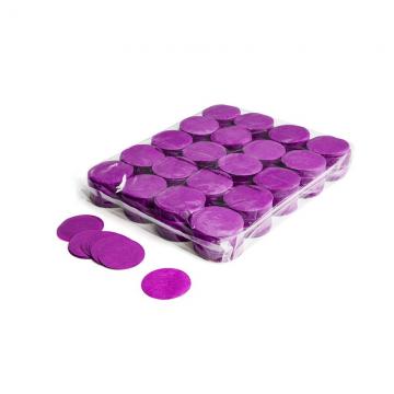 MAGICFX® Slowfall confetti rounds Ø 55mm - Purple