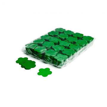 Confetti MAGICFX® - flori Ø 55 mm - Verde