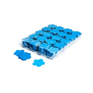 MAGICFX® Slowfall confetti flowers Ø 55mm - Light Blue