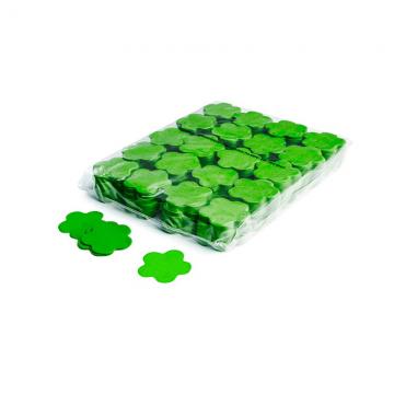 Confetti MAGICFX® - flori Ø 55 mm - Verde deschis