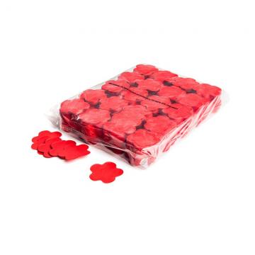 Confetti MAGICFX® - flori Ø 55 mm - Roșu