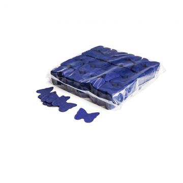 MAGICFX® Slowfall confetti butterflies Ø 55mm - Dark Blue