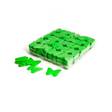 MAGICFX® Slowfall confetti butterflies Ø 55mm - Light Green