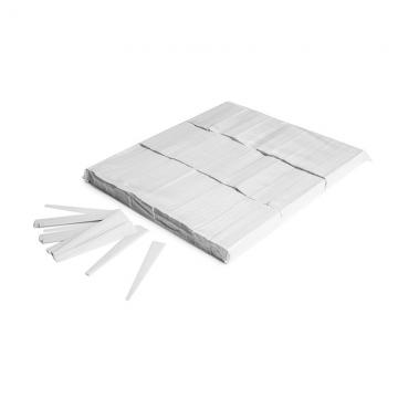 MAGICFX® Twister confetti 10 cm x 0,5 cm - White
