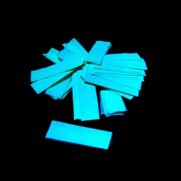 MAGICFX® Slowfall UV confetti 55x17 mm - Fluo Green