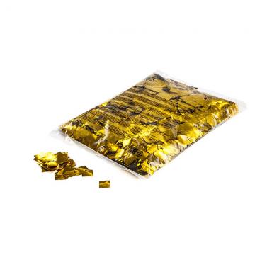 Confetti metalice MAGICFX® - pătrățele 17x17 mm - Auriu