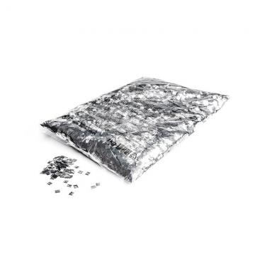 MAGICFX® Metallic confetti raindrops 6x6 mm - Silver