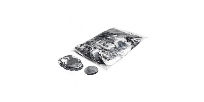 Confetti metalice MAGICFXÂ® - cercuri Ã˜ 55 mm - Argintiu