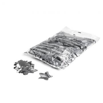 Confetti metalice MAGICFX® - steluțe Ø 55 mm - Argintiu