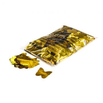 MAGICFX® Metallic confetti butterflies 55x17 mm - Gold
