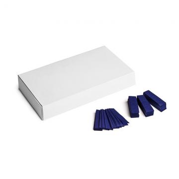 MAGICFX® Slowfall confetti rectangles 55x17mm - Dark Blue/500 g