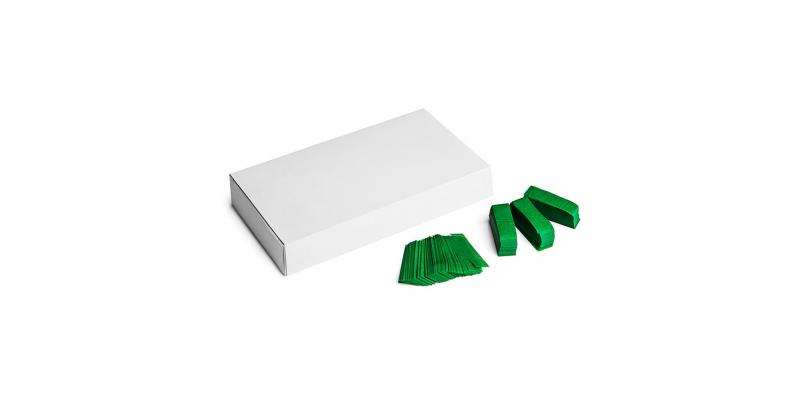 Confetti MAGICFXÂ® dreptunghiulare - 55x17mm - Verde/500 g
