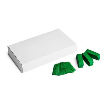 MAGICFX® Slowfall confetti rectangles 55x17mm - Dark Green/500 g