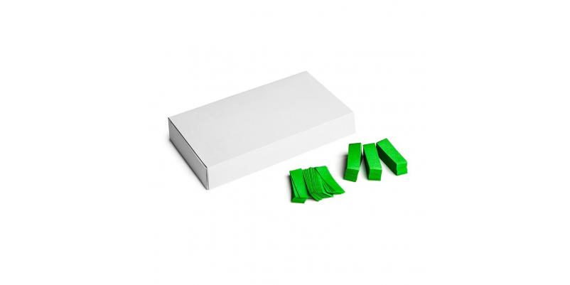 Confetti MAGICFXÂ® dreptunghiulare - 55x17 mm - Verde deschis/500 g